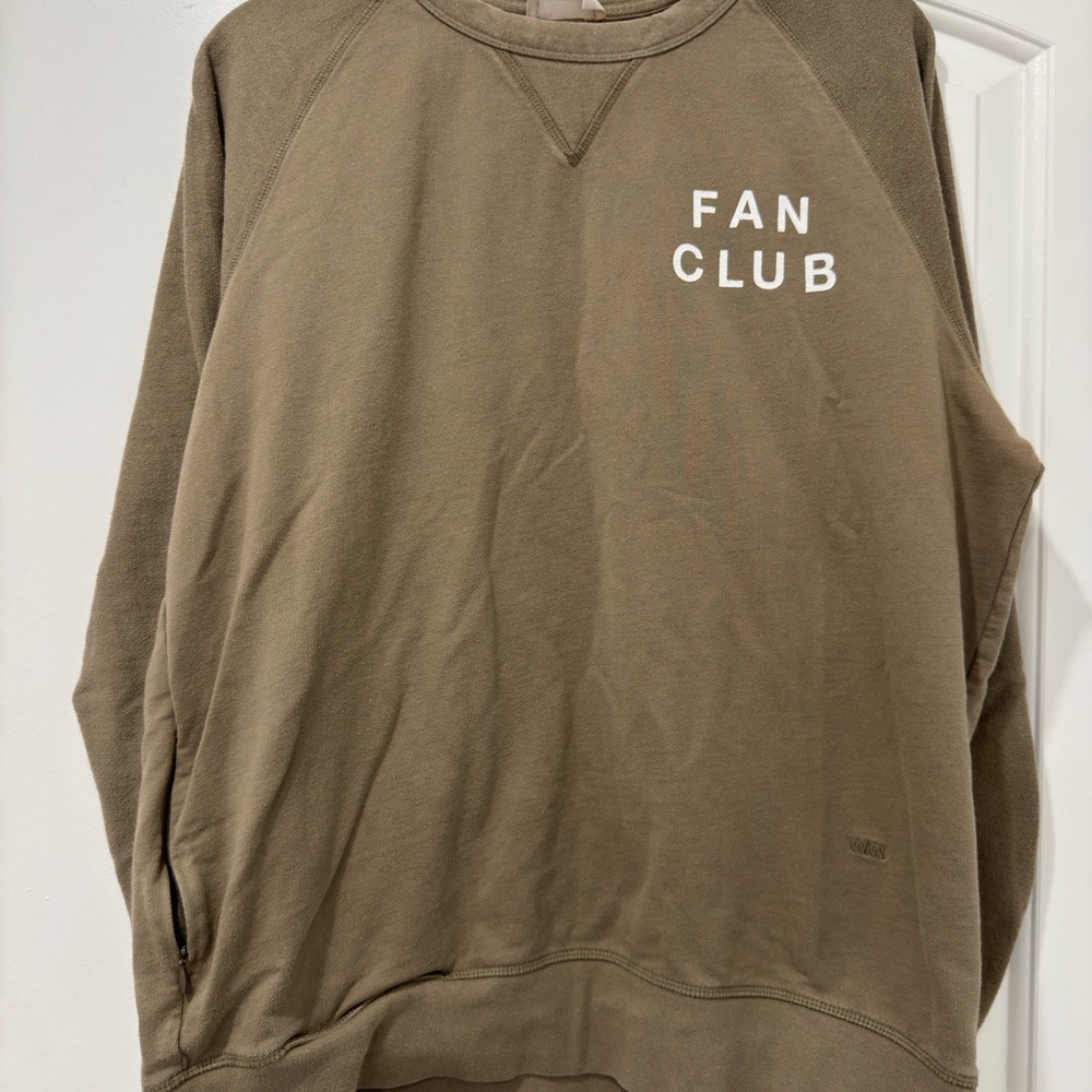 Wood Wood Tan Crewneck Sweater - Size Latge